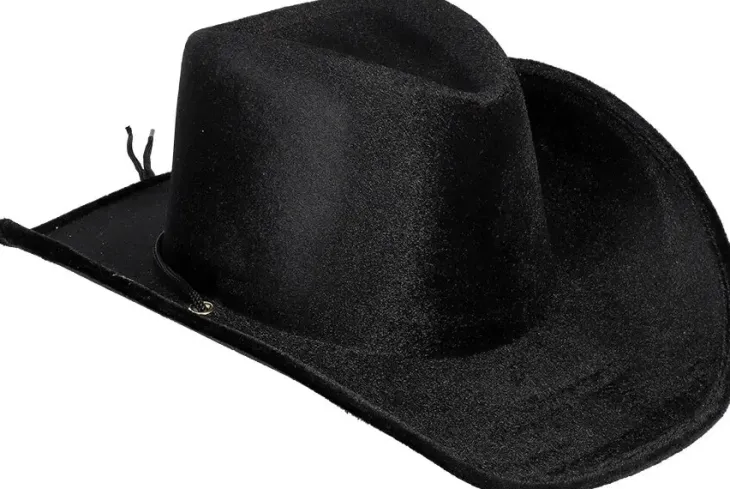 Musta cowboy hattu