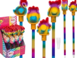 Mustekynä sateenkaari fidget pop it