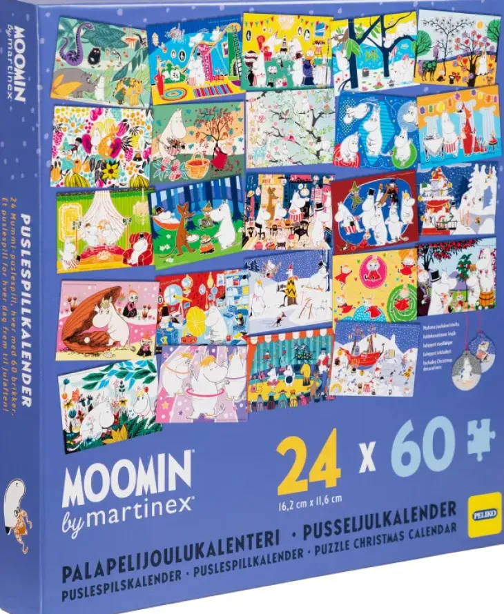 Muumi palapelijoulukalenteri 24 x 60 p