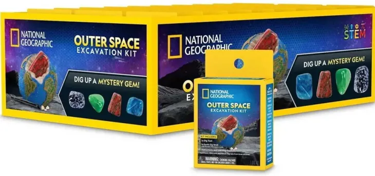 National geographic mini avaruus kaivaus