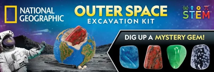 National geographic mini avaruus kaivaus