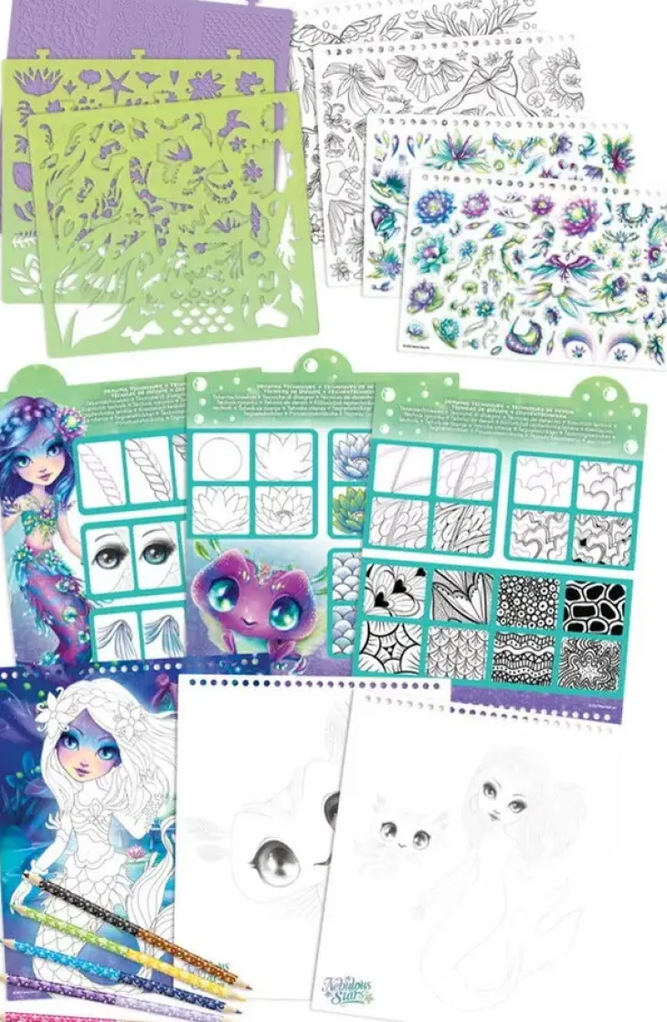Nebulous stars creative sketchbook
