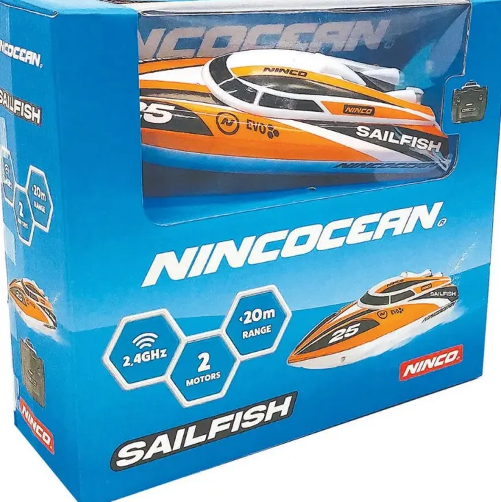 Ninco ocean r/c sailfish vene 24 cm