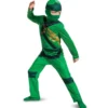 Ninjago puku vihreä lloyd koko m 7-8v