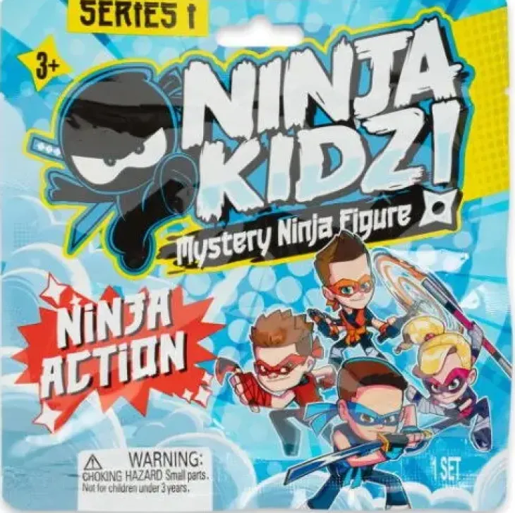Ninja kidz ninja action mystery figures