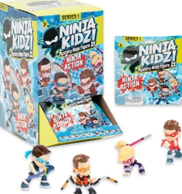 Ninja kidz ninja action mystery figures