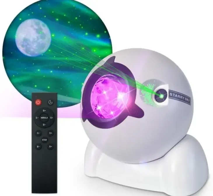 Nordic lights stars projektori