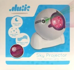 Nordic lights stars projektori