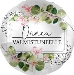 Onnea valmistuneelle foliopallo 43 cm