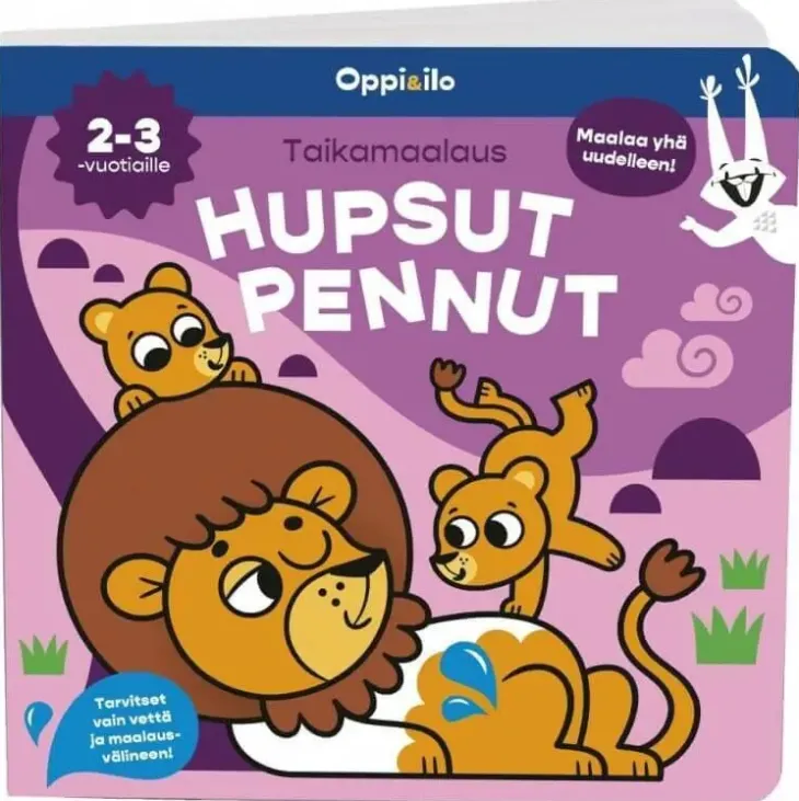 Oppi ja ilo hupsut pennut taikamaalaus