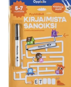 Oppi ja ilo kirjaimista sanoiksi