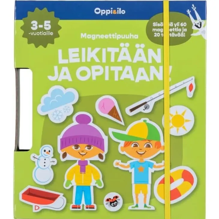 Oppi ja ilo magneettipuuha leikitään