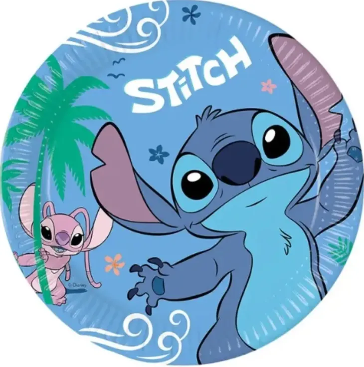 Paperilautanen stitch 8kpl
