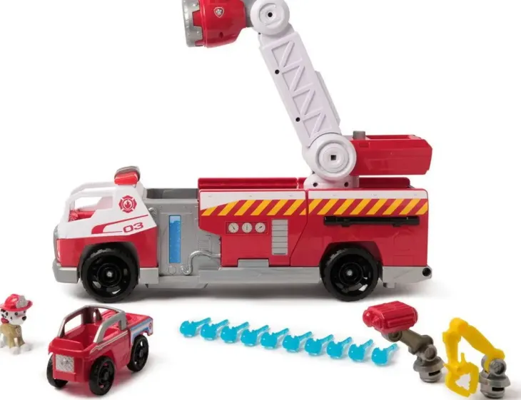 Paw patrol fire rescue deluxe firetruck
