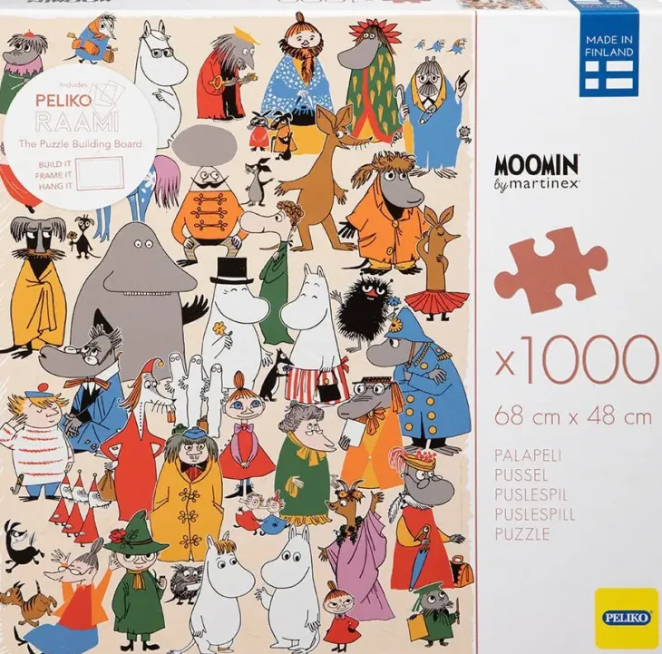 Peliko muumi luokkakuva 1000 palaa