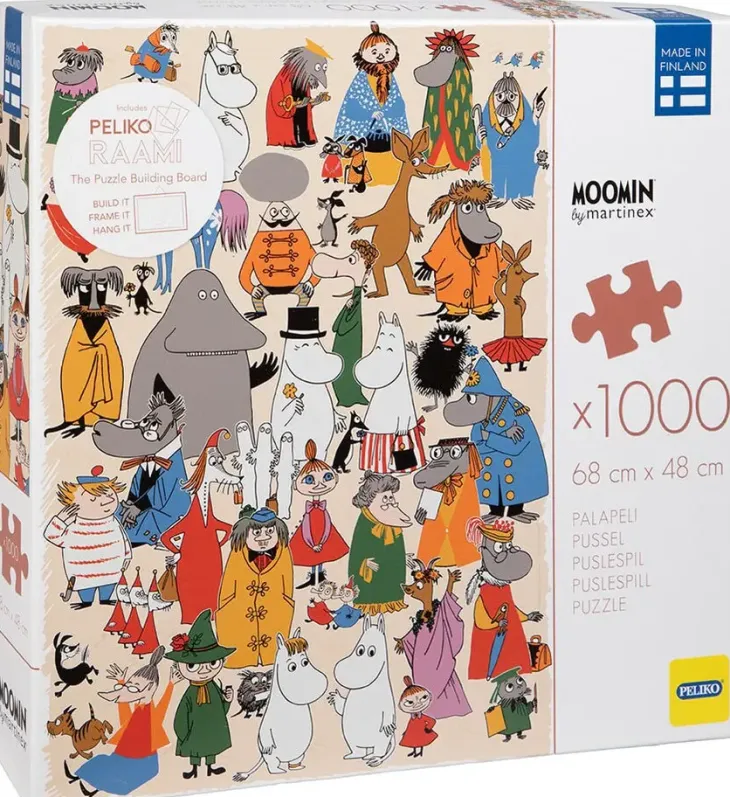Peliko muumi luokkakuva 1000 palaa