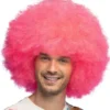 Peruukki neon pink uv