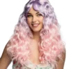 Peruukki pinkki/violetti