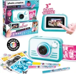 Photo creator instant camera with color