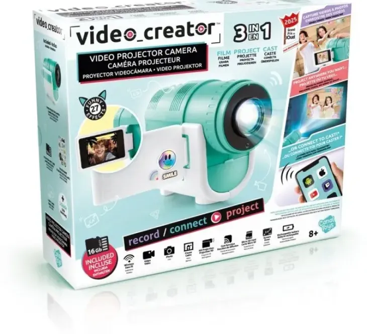 Photo creator video projector camera