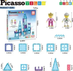 Picasso tiles jäälinna 72 palaa