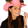 Pinkki cowboy juomahattu
