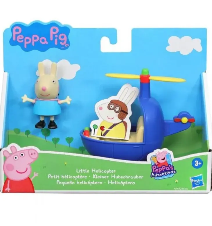 Pipsa possu rebekka ja pieni helikopteri