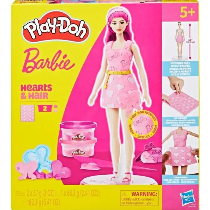 Play doh barbie leikkisetti sydän