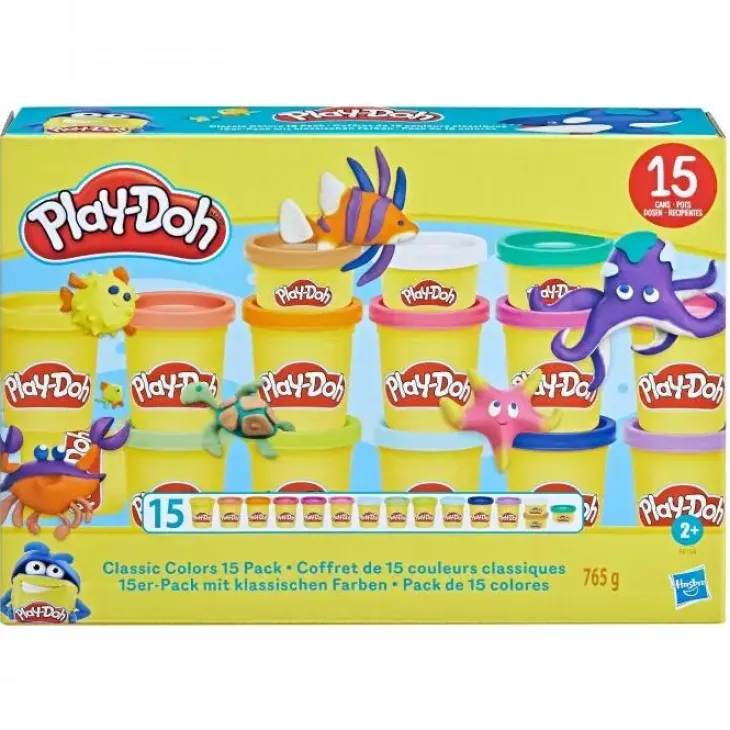 Play doh classic colors 15 kpl