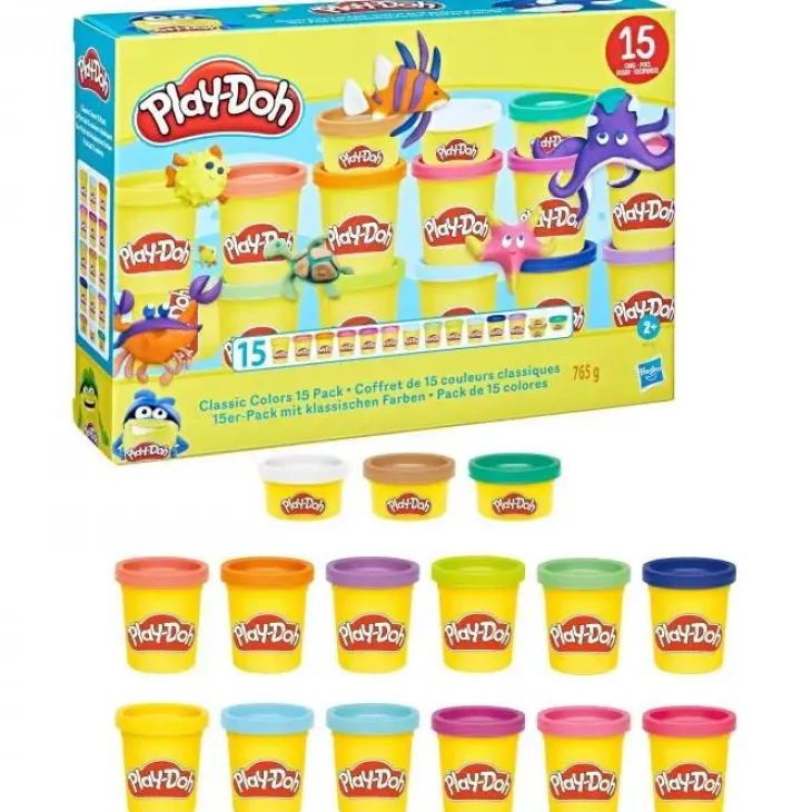 Play doh classic colors 15 kpl