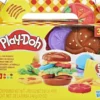 Play-doh food shapes hampurilainen