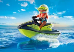 Playmobil fireboat with aqua scooter