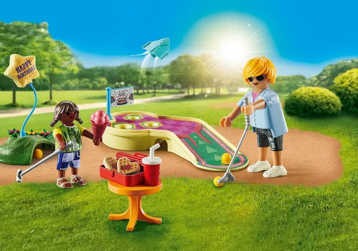 Playmobil minigolf