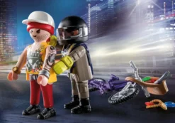 Playmobil 71255 moottoripyörä ja pyörä