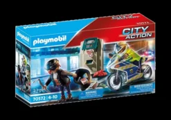 Playmobil pankkirosvon takaa-ajo