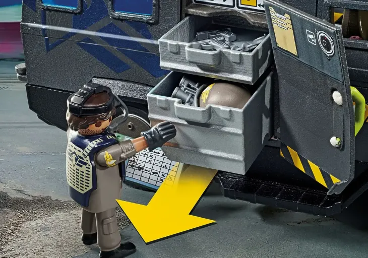 Playmobil 71144 panssariauto