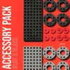Plus plus accessory pack harmaa ja musta