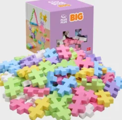 Plus plus big pastel mix 100 palaa