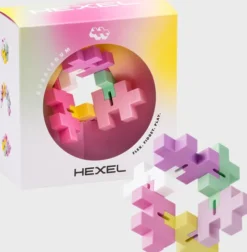 Plus plus hexel bubblegum fidget