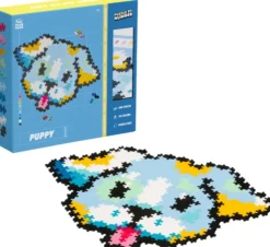 Plus plus puzzle by number puppy 500 osa