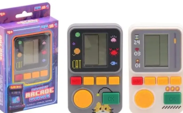 Pocket arcade retropeli 26 in 1