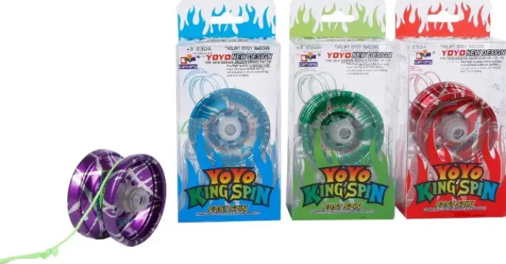 Pocket money yoyo kingspin metallinen