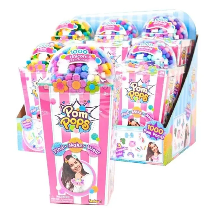 Pom pops askartelupallot