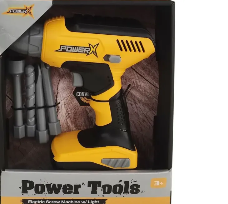 Power x pora/ruuvinväännin valo ja ääni