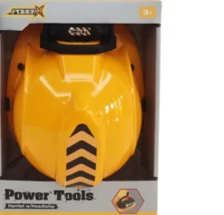 Power x rakentajan kypärä valolla