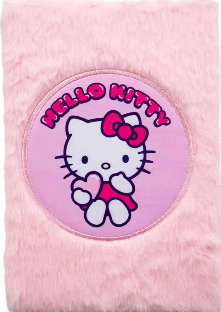 Pörröinen muistikirja hello kitty
