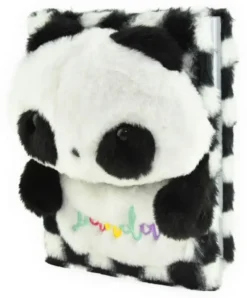 Pörröinen muistikirja panda