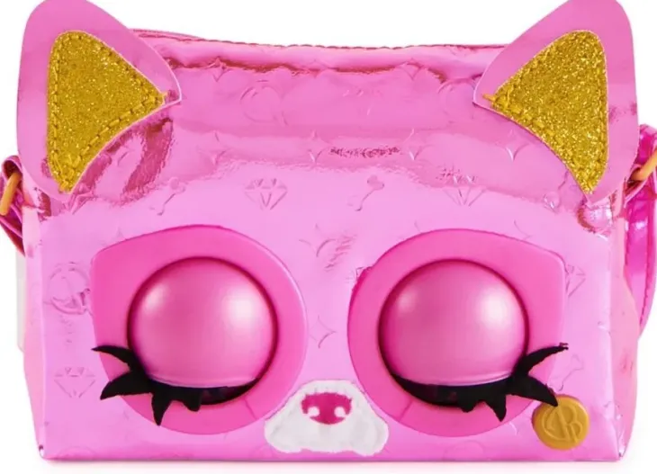 Purse pets metallic magic frenchie