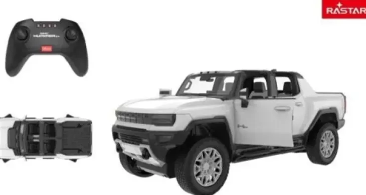 Rastar r/c 1:26 hummer ev white 21 cm