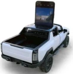 Rastar r/c 1:16 hummer ev white 34 cm